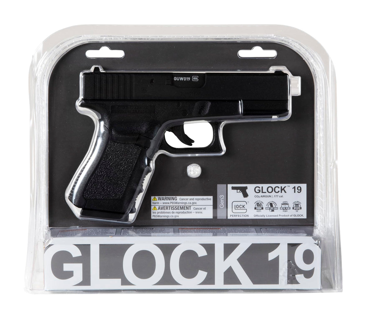 Umarex Glock 19 Gen3 .177 Caliber BB Gun Air Pistol