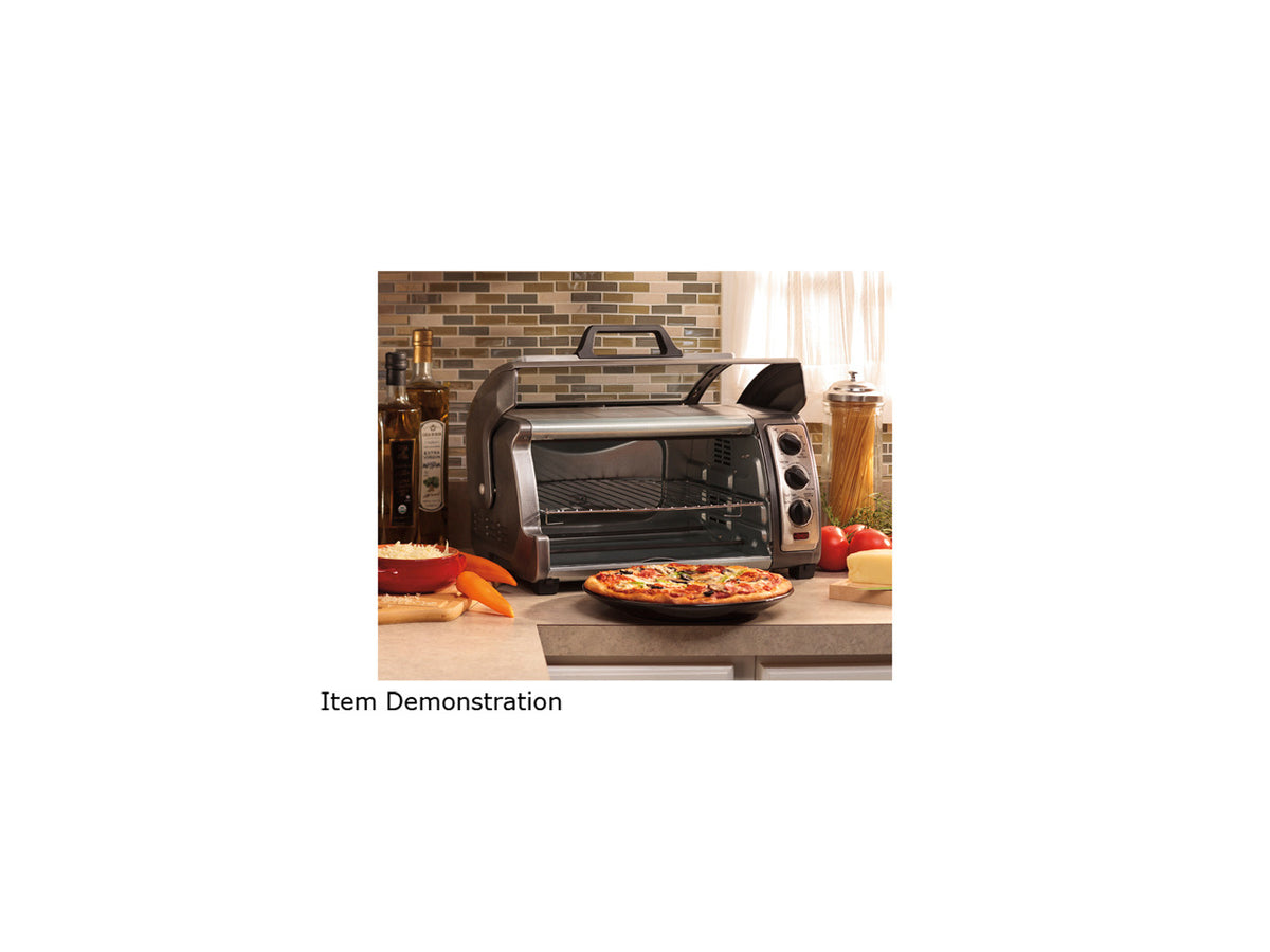 Hamilton Beach 31126 Easy-Reach 6 Slice Toaster Oven Broiler with Convection