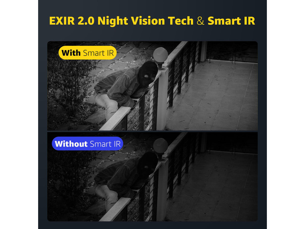 ANNKE 8CH H.265+ 3K Lite Security Camera System with AI Human/Vehicle Detection, 4 x 1920TVL 2MP Wired CCTV IP66 Cameras for Indoor Outdoor Use, Remote Access, NO HDD, Surveillance System Kit
