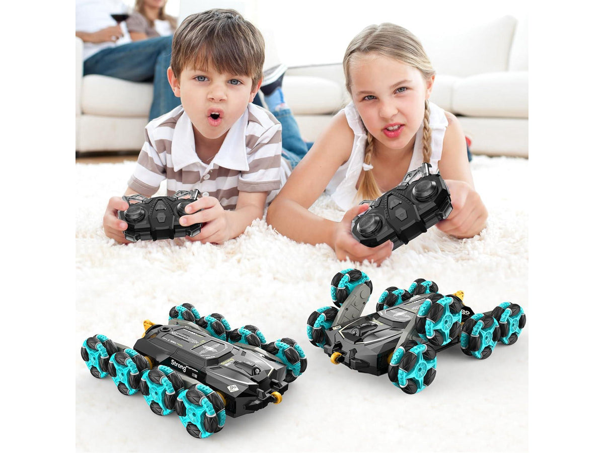 8WD Gesture Sensing RC Stunt Cars - Toys Gifts for Kids 8 9 10 11 12 Year Old Boys Girls,2.4Ghz Remote Control Cars,Transform Drift Off Road Vehicle for Children Birthday Presents