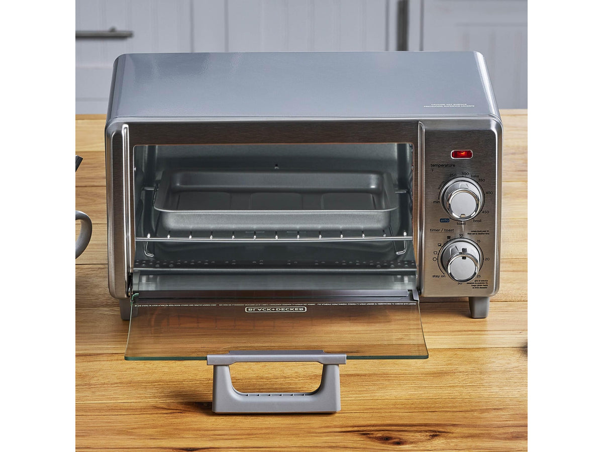 4-Slice Air Fry Toaster Oven, 5-in-1 Countertop Oven