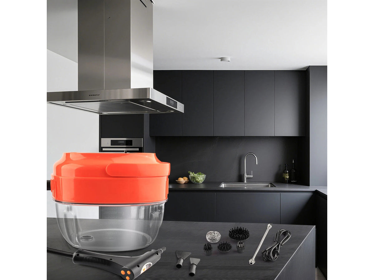 1800W Portable Handheld Steam Cleaner High Pressure Steamer with Accessories