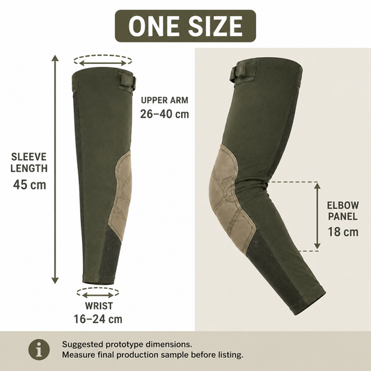 Keep Your Arms Covered Outdoors