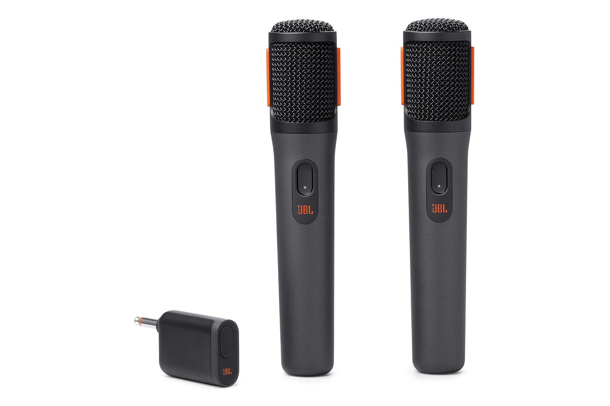 JBL PartyBox Digital Wireless Microphone System with Dual-Channel Receiver