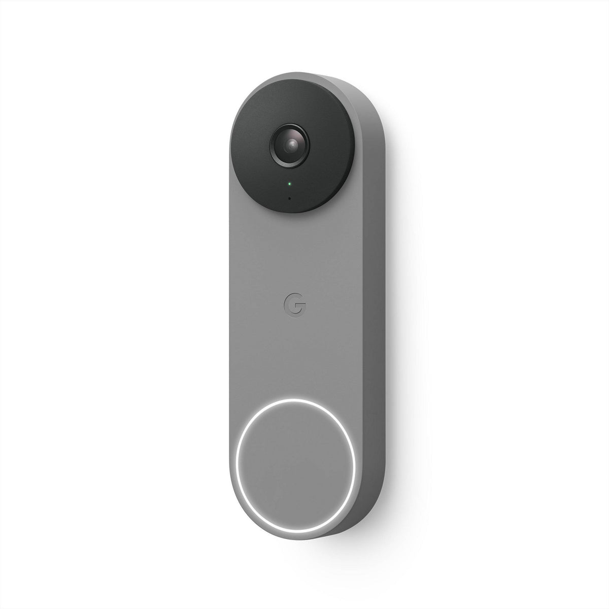 Google Nest Doorbell (Wired) 2nd Generation - Ash: Motion Activated, Night Vision