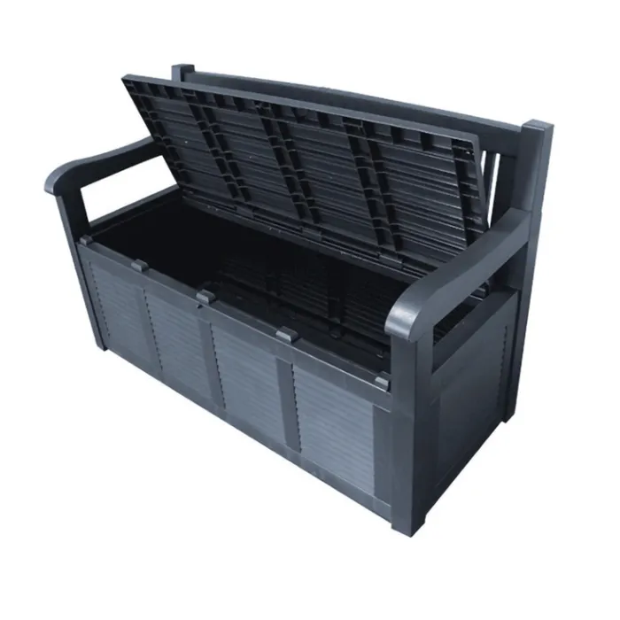 2026 Bench Storage Box Plastic Salzburg Garden Box