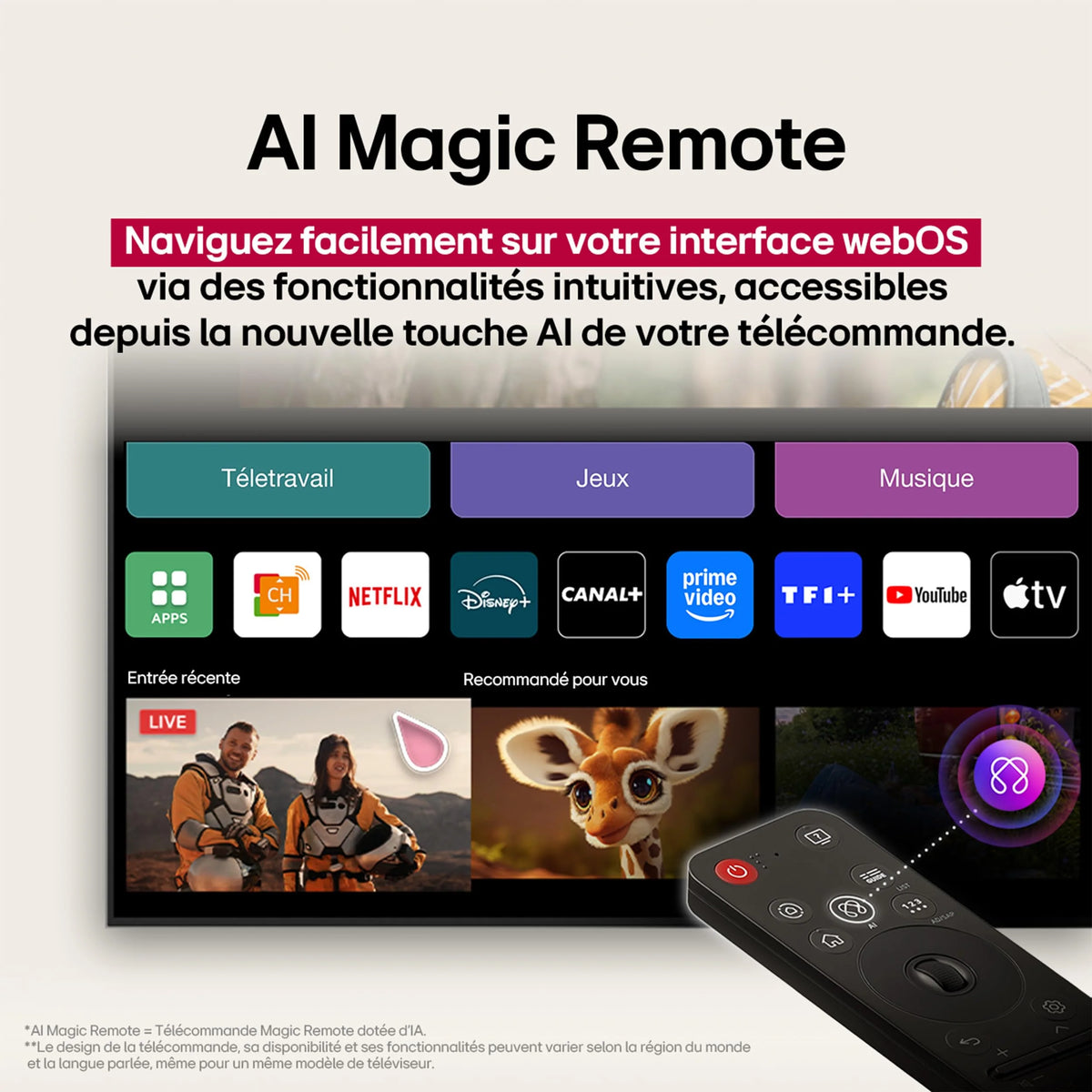 2026 LG TV QNED AI 2025