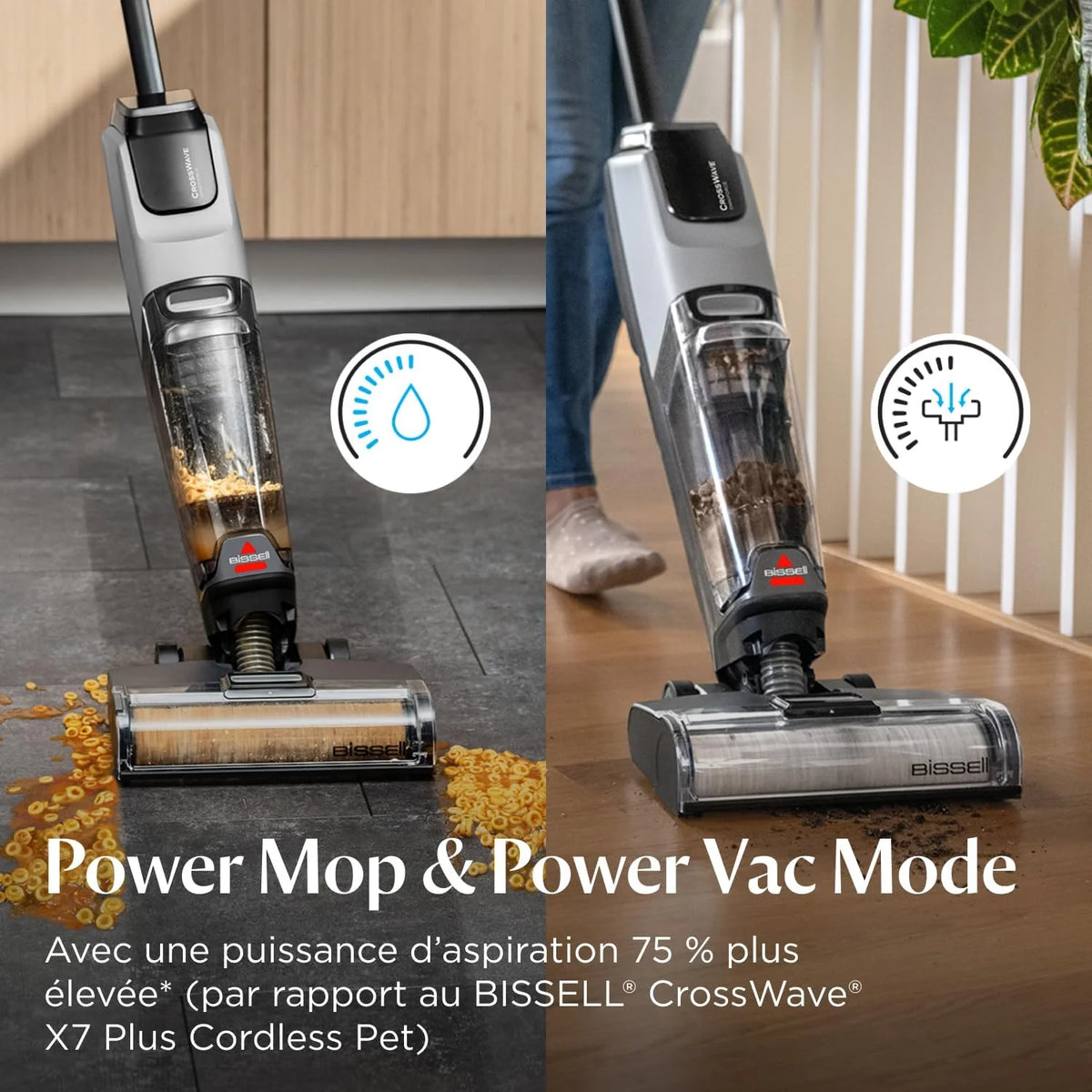 2026 BISSELL CrossWave OmniForce, wireless broom vacuum cleaner