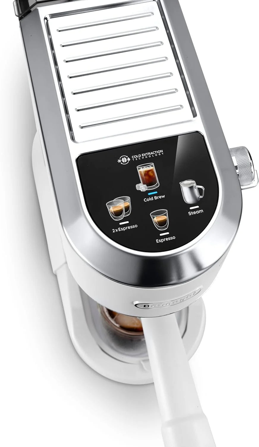 2026 De'Longhi Dedica – Stainless steel pump coffee maker for ground or individual coffee, espresso and cappuccino, 1.3 litre