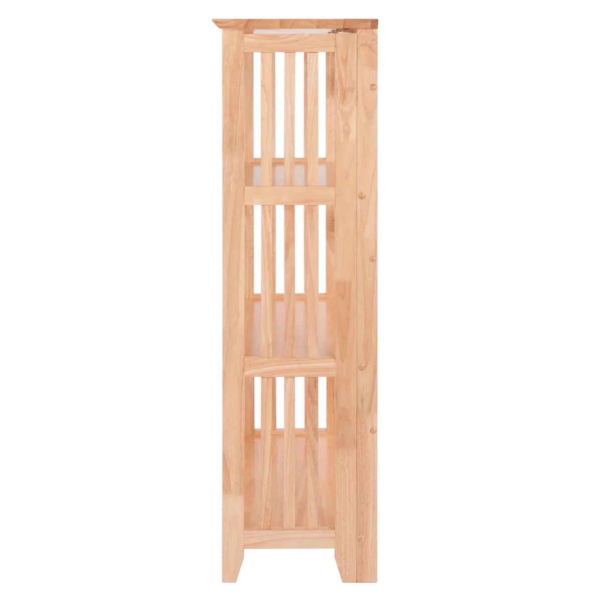 3-Section Foldable Shelf, Natural Finish