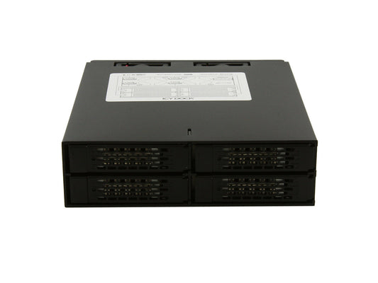 ICY DOCK 4 x 2.5 SATA 6Gbps HDD / SSD Mobile Rack / Cage in 1 x 5.25 bay - ToughArmor MB994SP-4SB-1