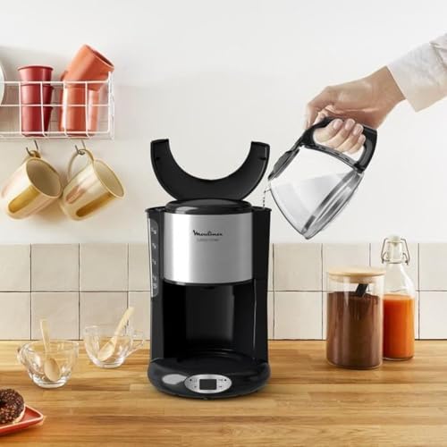 2026 Tefal cm461811 Programmable coffee maker 15 cups 1000w black/inox home : Kitchen and House