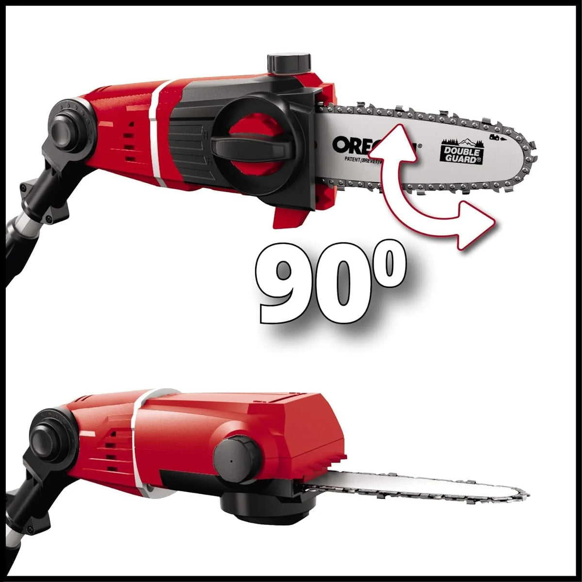 2026 Einhell GE-HC 18 Li T Cordless 2-in-1 Hedge Trimmer and Pole Saw, Tool Only