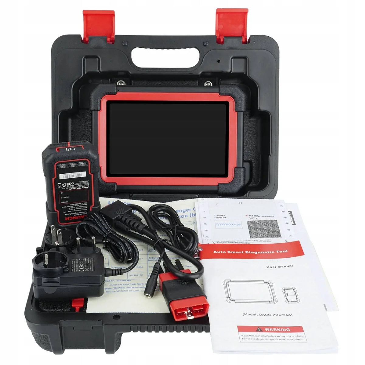 2026 EU Version Launch X431 Crp919e Bt CANFD DOIP Car Diagnostic Tool(Black/Red)
