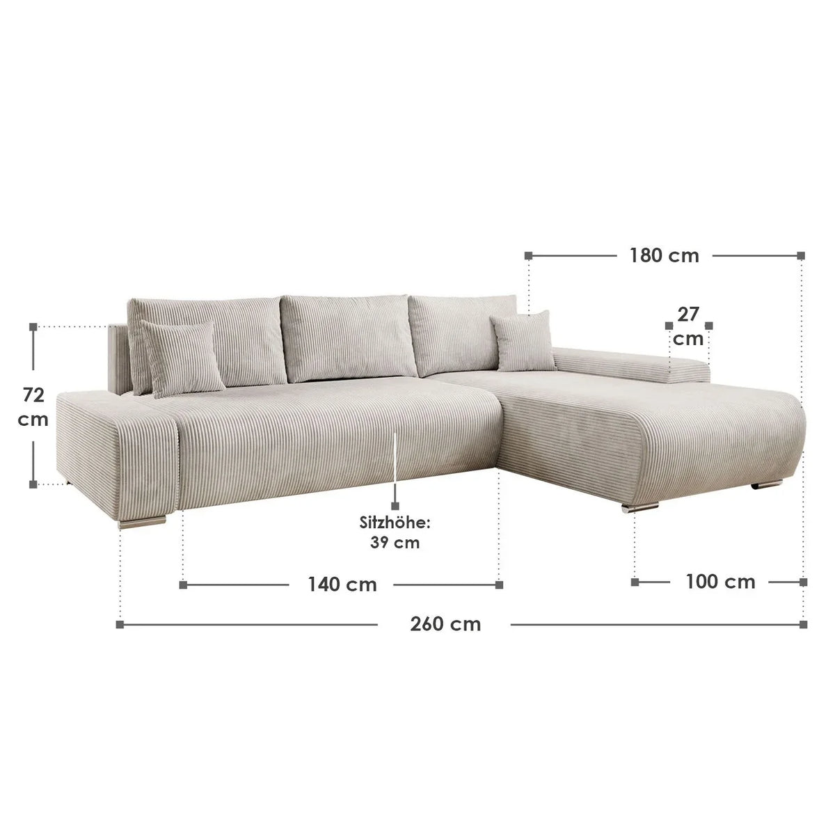 2026 Iseo 2025 sofa bed with tilting function