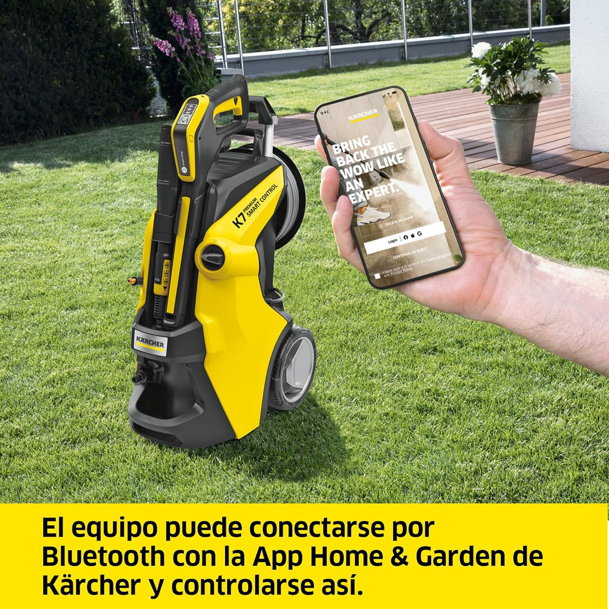 2026 Kärcher K 7 Premium Smart Control Flex Home, Pressure: 180 bar, Flow: 600 l/h, Yield: 60 m2/h, Water filter, Weight: 18