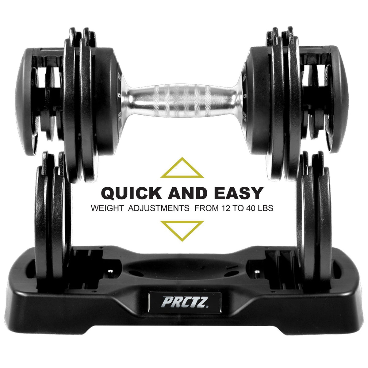 PRCTZ 5-25 lb Adjustable Dumbbell