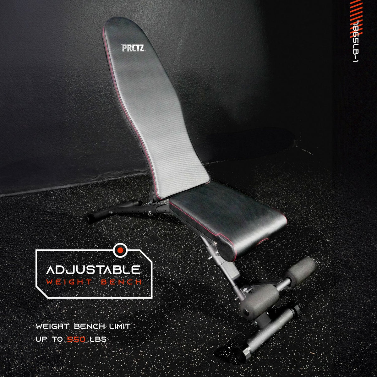 PRTCZ Olympic Weight Bench with Rack
