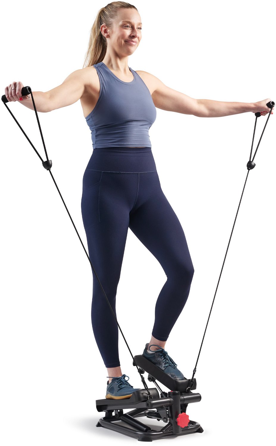 Sunny Health & Fitness Total Body Smart Exercise Mini Stepper Machine