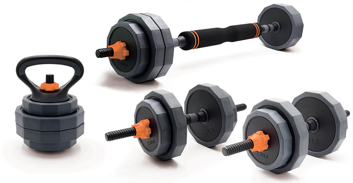 CAP Barbell 66 lb Multiuse Weight Set