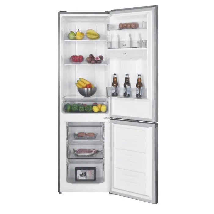 2026 Fridge freezer low CONTINENTAL EDISON - 251L -Total No Frost - Inox - L 55 cm x H 180 cm