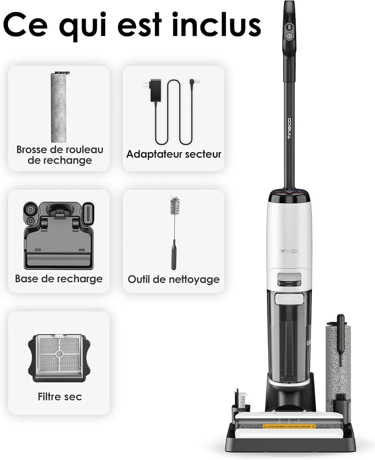 2026 Tineco Floor One S7 Steam Cordless Floor Washer and Steam Mop for Hard Floors