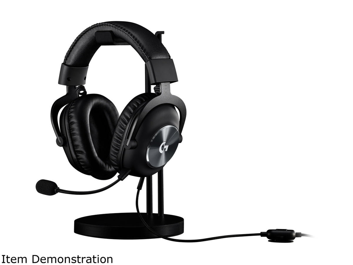 Logitech G PRO X Gaming Headset with Blue Voice, DTS Headphone 7.1 and 50 mm PRO-G Drivers, for PC - Black