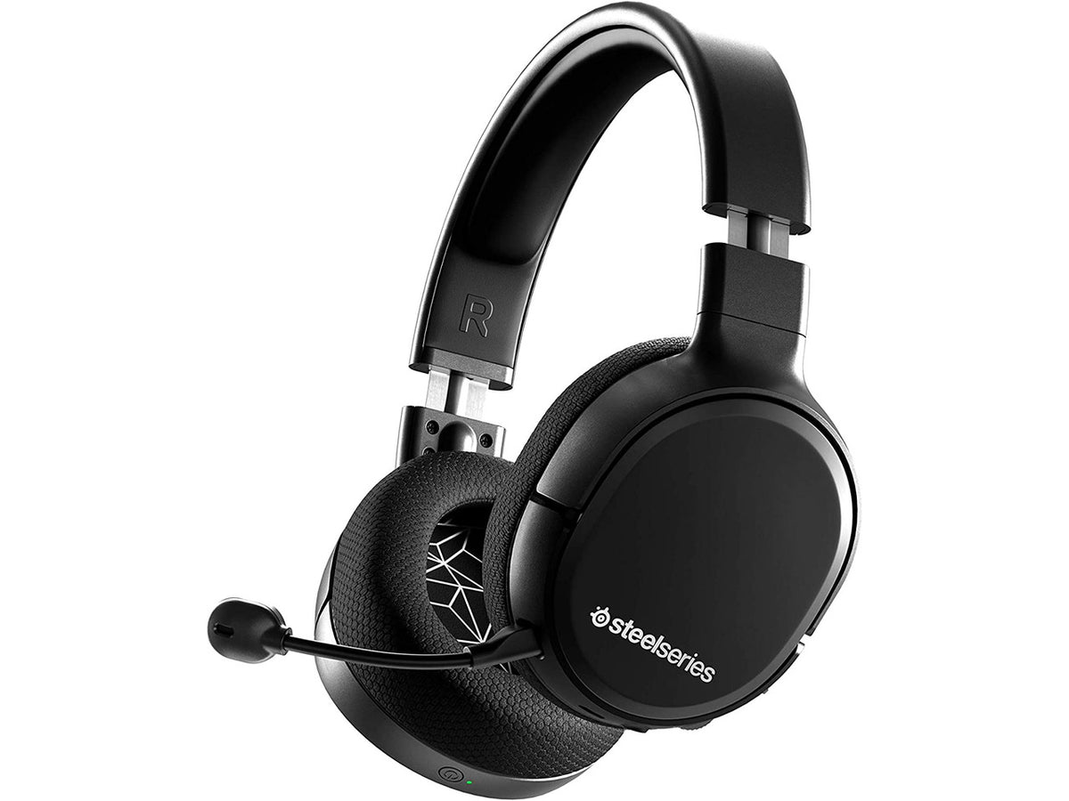 SteelSeries Arctis 1 Wireless Gaming Headset – USB-C – Detachable Clearcast Microphone – for PC, PS4, Nintendo Switch and Lite, Android – Black
