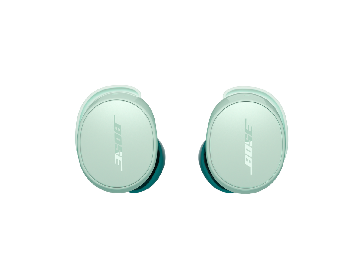 Bose QuietComfort Earbuds - True Wireless Bluetooth Earbuds with Active Noise Cancellation and Mic, USB-C Charging, IPX4 Rating, Up to 8.5 Hours of Playtime, Dewdrop Mint