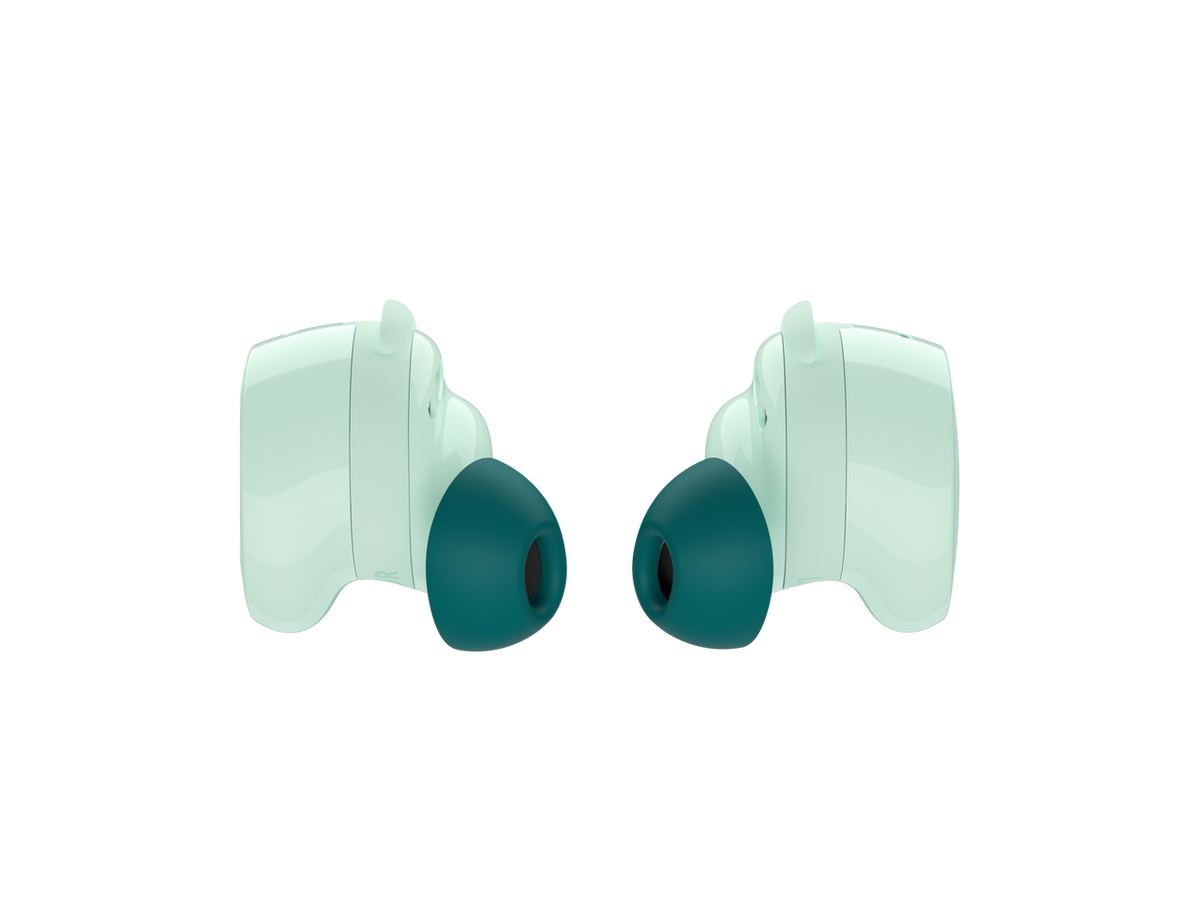 Bose QuietComfort Earbuds - True Wireless Bluetooth Earbuds with Active Noise Cancellation and Mic, USB-C Charging, IPX4 Rating, Up to 8.5 Hours of Playtime, Dewdrop Mint