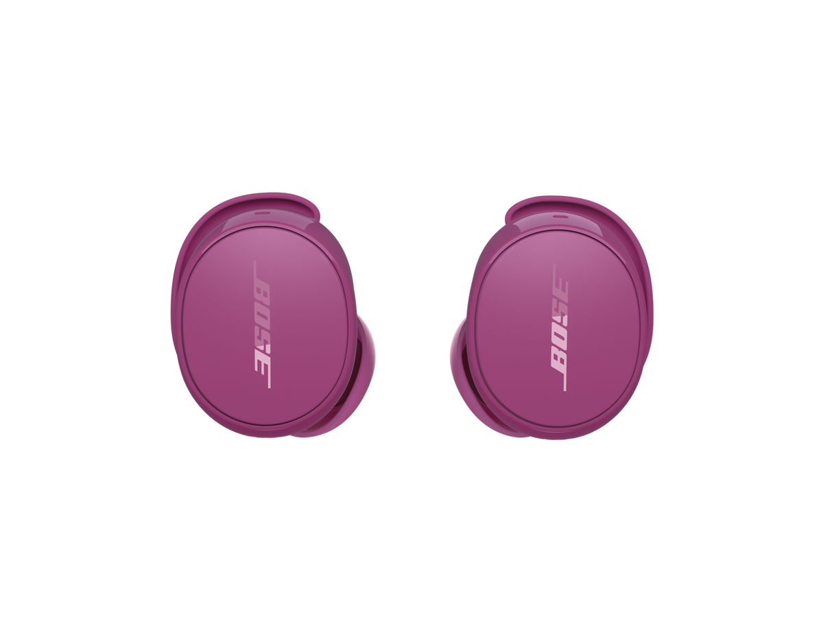 Bose QuietComfort Earbuds - True Wireless Bluetooth Earbuds with Active Noise Cancellation and Mic, USB-C Charging, IPX4 Rating, Up to 8.5 Hours of Playtime, Rosewood Mauve