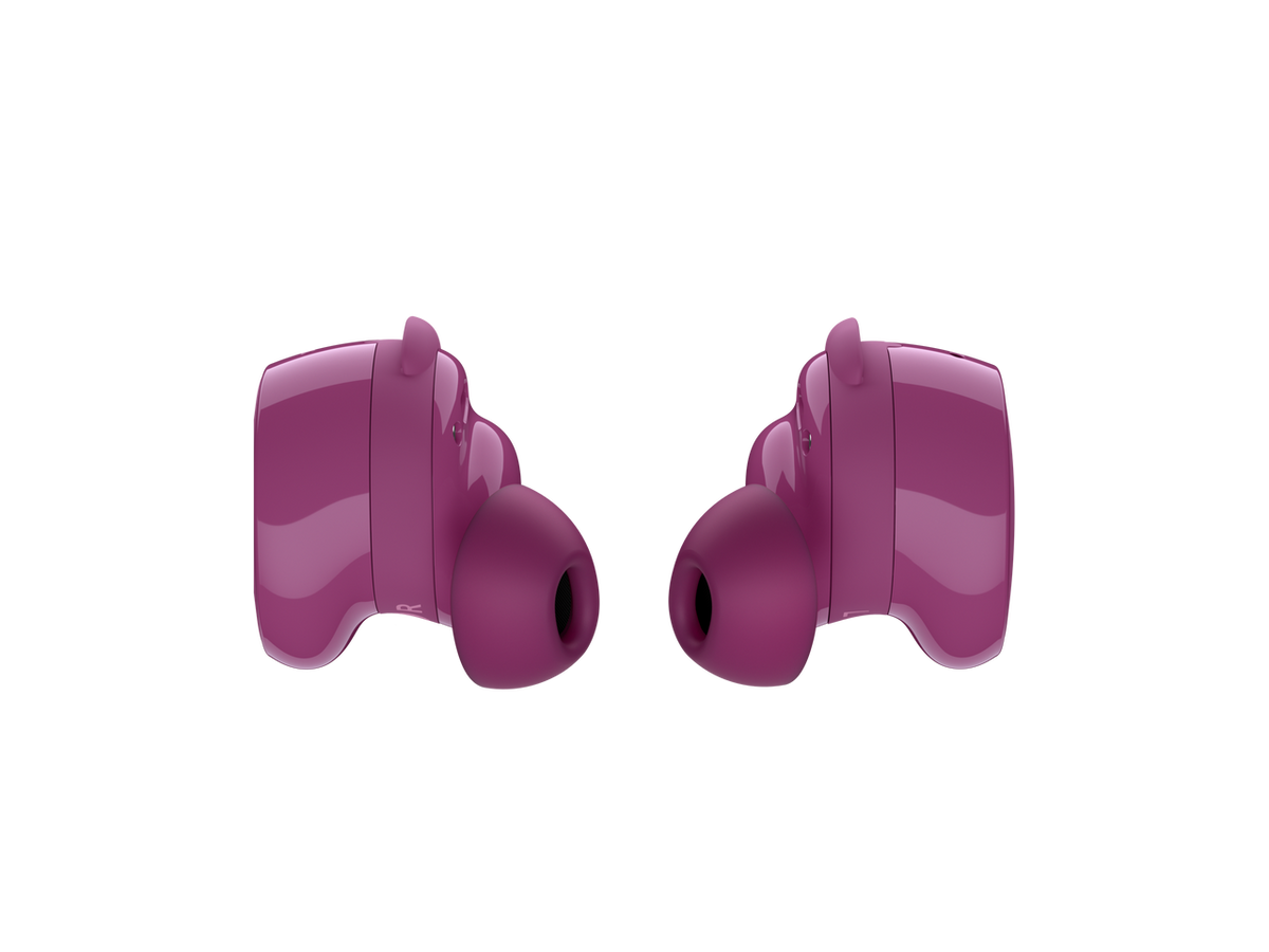 Bose QuietComfort Earbuds - True Wireless Bluetooth Earbuds with Active Noise Cancellation and Mic, USB-C Charging, IPX4 Rating, Up to 8.5 Hours of Playtime, Rosewood Mauve