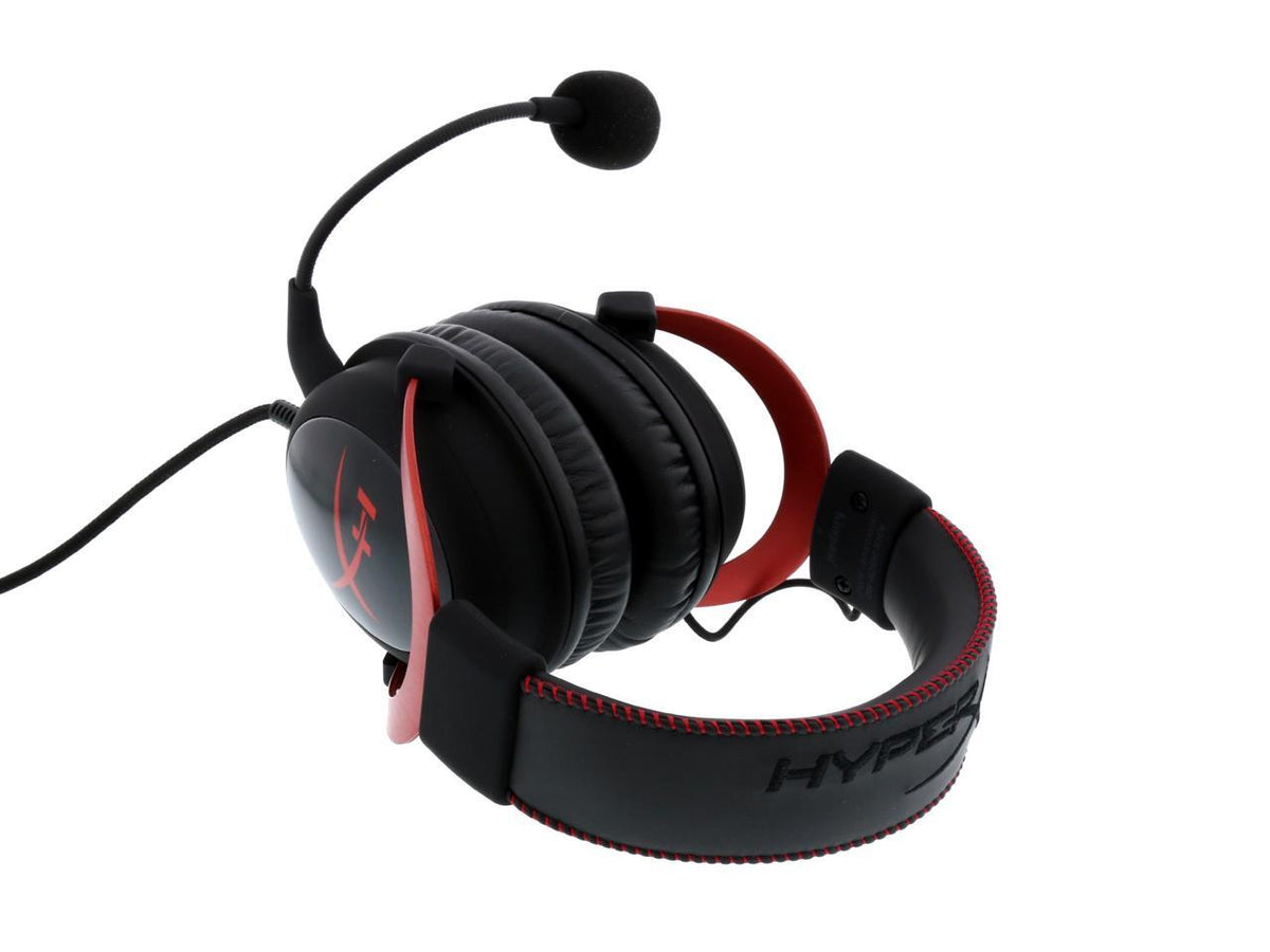 HyperX Cloud II Gaming Headset with 7.1 Virtual Surround Sound for PC / PS4 / Mac / Mobile - Red