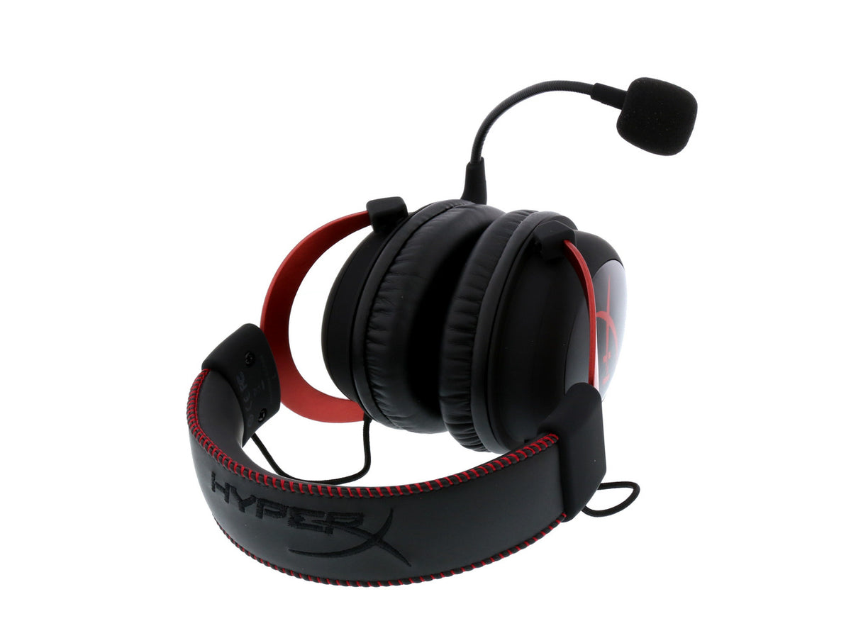 HyperX Cloud II Gaming Headset with 7.1 Virtual Surround Sound for PC / PS4 / Mac / Mobile - Red