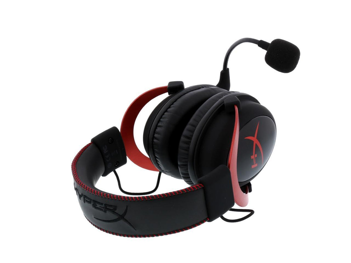 HyperX Cloud II Gaming Headset with 7.1 Virtual Surround Sound for PC / PS4 / Mac / Mobile - Red