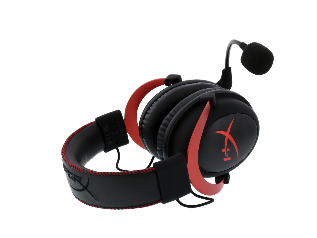 HyperX Cloud II Gaming Headset with 7.1 Virtual Surround Sound for PC / PS4 / Mac / Mobile - Red