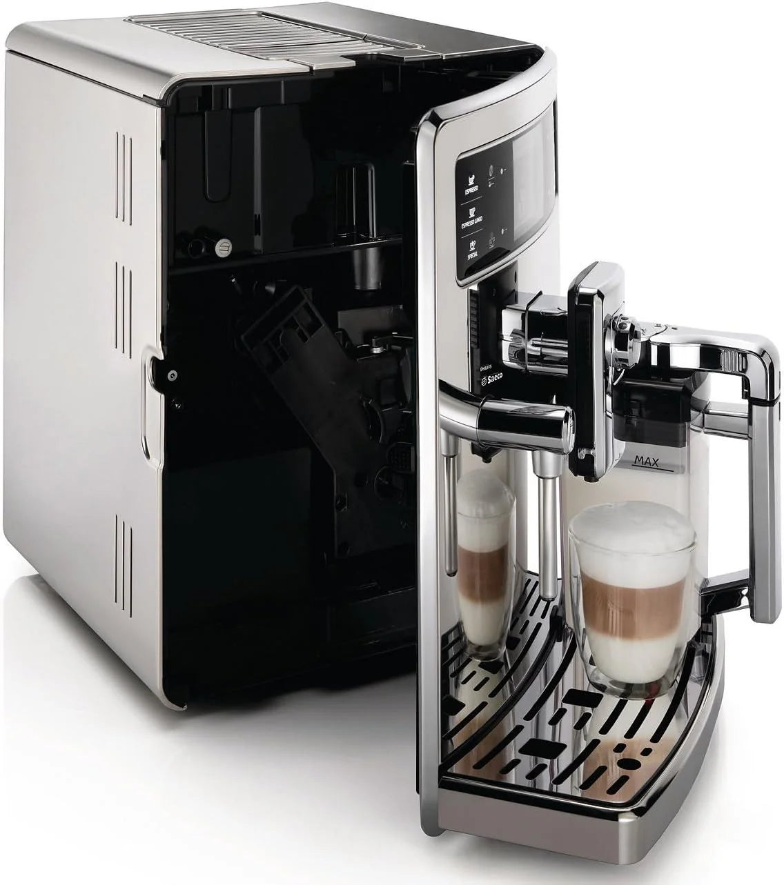 2026 Philips Saeco Xelsis Digital ID / HD8946/01 Shiny stainless steel coffee machine (Import Germany)