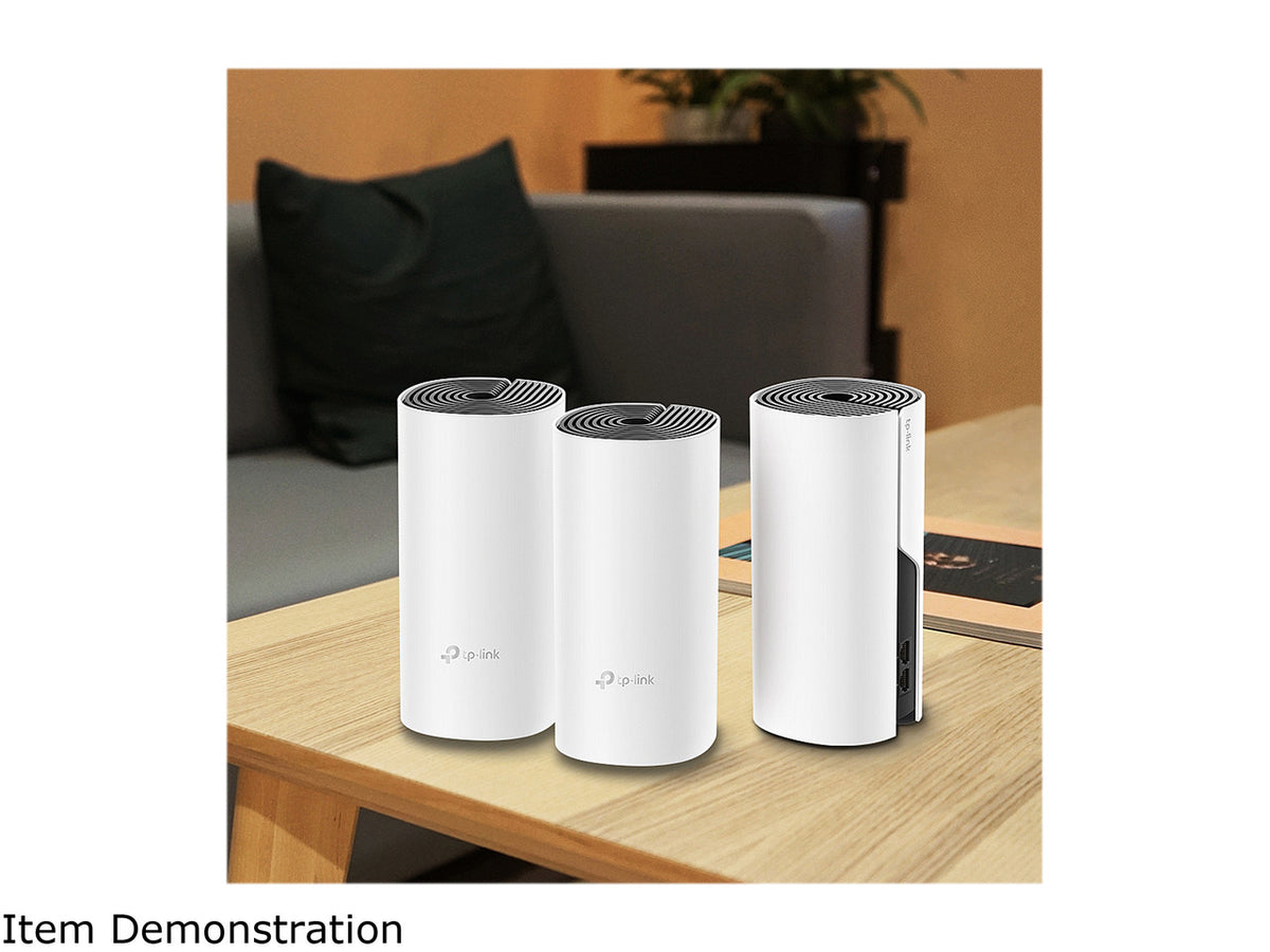 TP-Link Deco M4 (3-Pack) AC1200 Whole Home Mesh Wi-Fi System – Seamless Roaming, Adaptive Routing