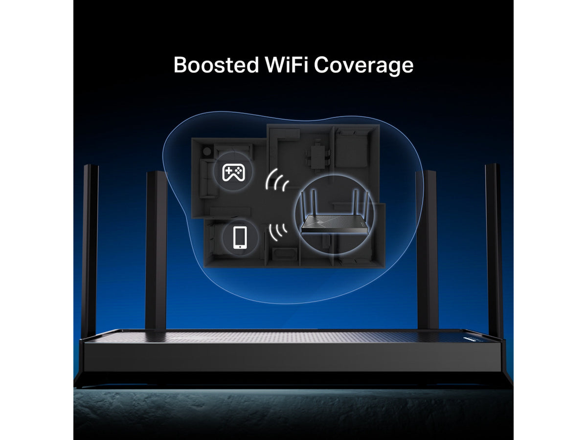 TP-Link Dual-Band BE3600 Wi-Fi 7 Router Archer BE230 | 4-Stream 3.6 Gbps | 2×2.5G + 3×1G Ports, USB 3.0, 2.0 GHz Quad Core, 4 Antennas (Archer BE230)