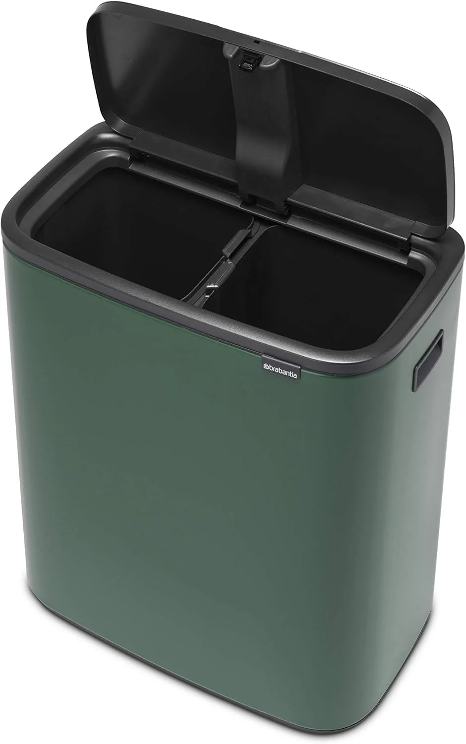 2026 Brabantia bin, matt steel, finger tracker, 2 x 30 L
