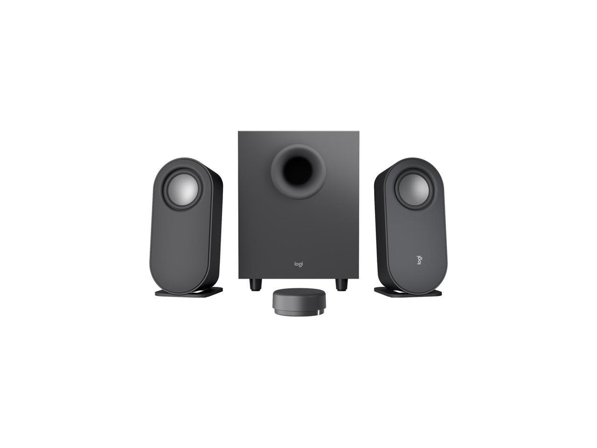Logitech Z407 Bluetooth Computer Speakers with Subwoofer and Wireless Control, Immersive Sound, Premium Audio with Multiple Inputs, USB Speakers