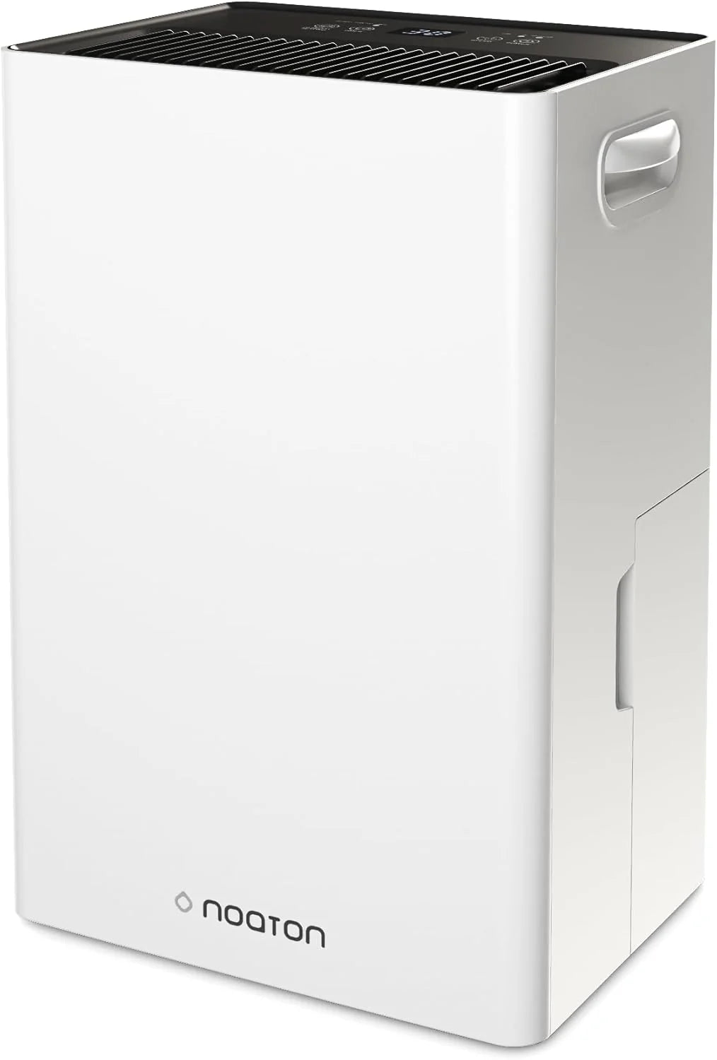 2026 Noaton Silent Portable Dehumidifier, 24L/day, 24h Timer, Reservoir 5.5L, Continuous Drainage, with Automatic De-icing, E