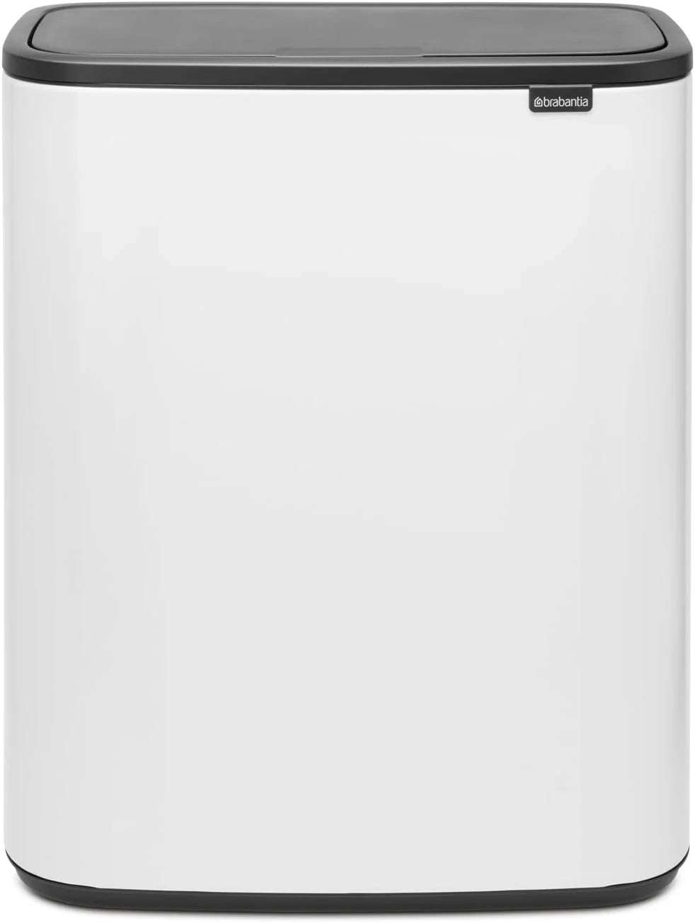 2026 Brabantia bin, matt steel, finger tracker, 2 x 30 L