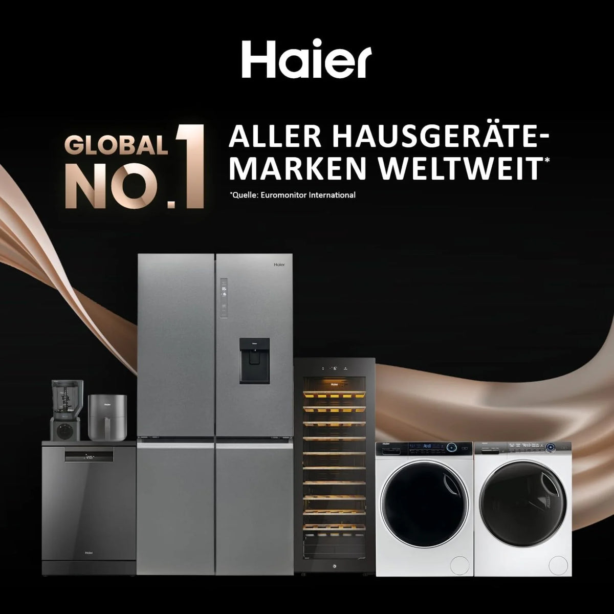 2026 Haier I-PRO SERIE 7 HW70-B14979 I front loader washing machine 7kg I Washing Machine with A-efficiency, 1,400 rpm. & qui
