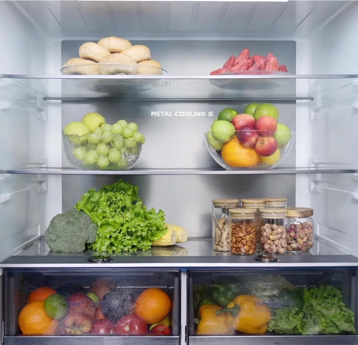 2026 American multi-door refrigerator CHIQ CCD503NEIBE, 503 litres