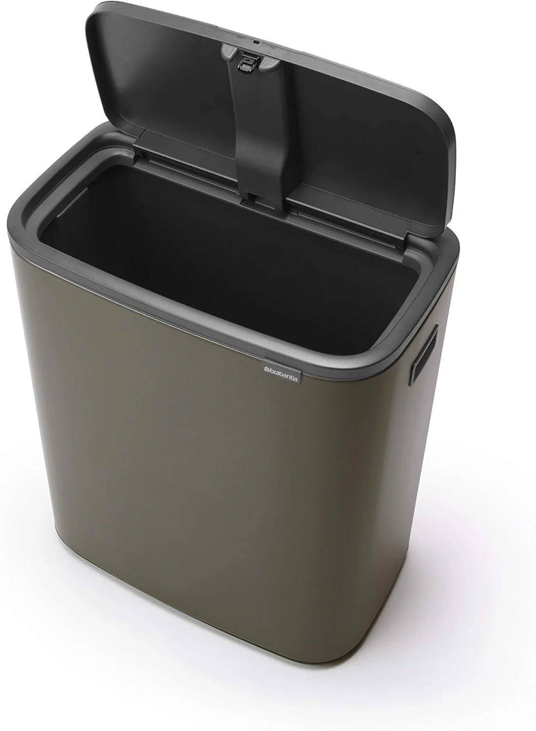 2026 Brabantia bin, matt steel, finger tracker, 2 x 30 L