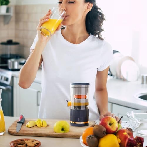 2026 Electric citrus press for healthy drinks, electric citrus press for fruits and vegetables, electric juice extractor with