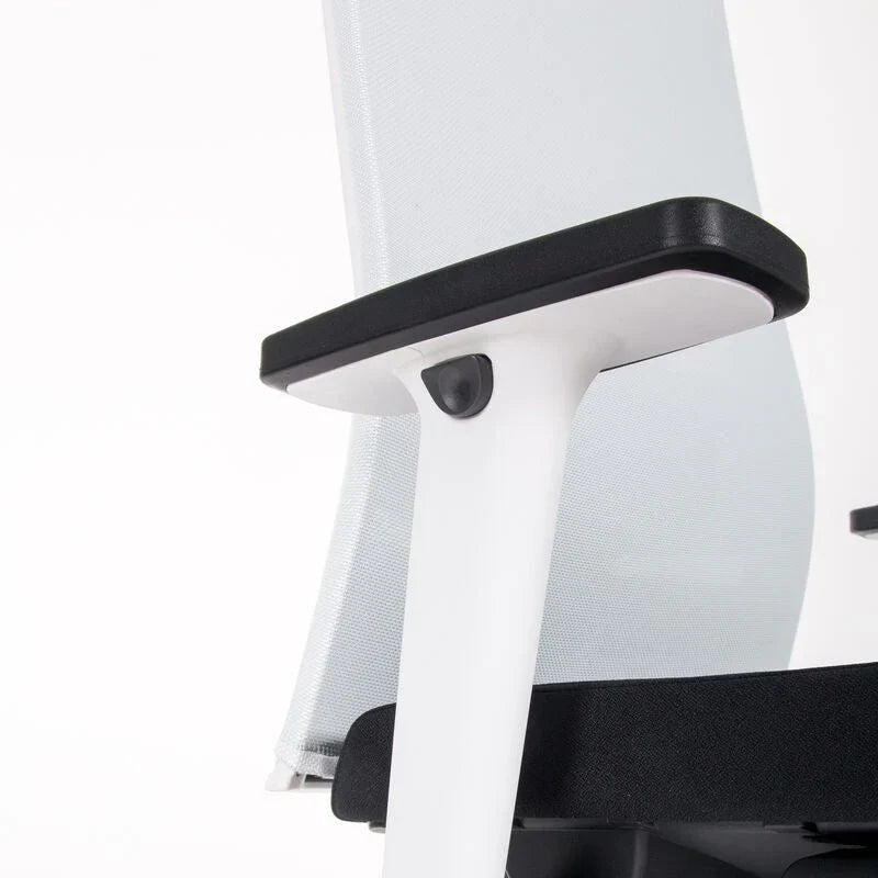 2026 Ergonomic office chair Agilis Matrix MT12 with mesh backrest and slow tilt, special edition, pure black (edition 2025).