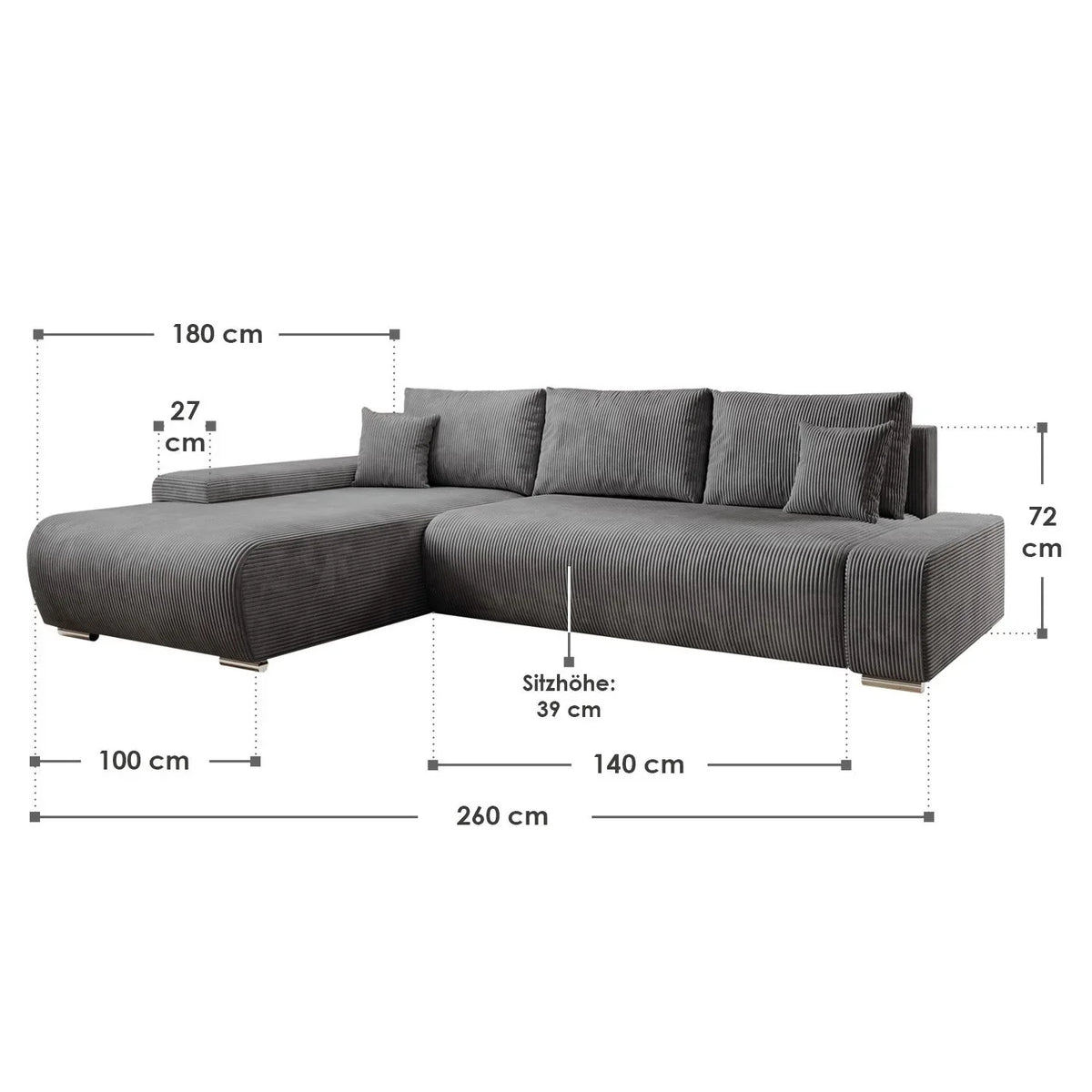2026 Iseo 2025 sofa bed with tilting function