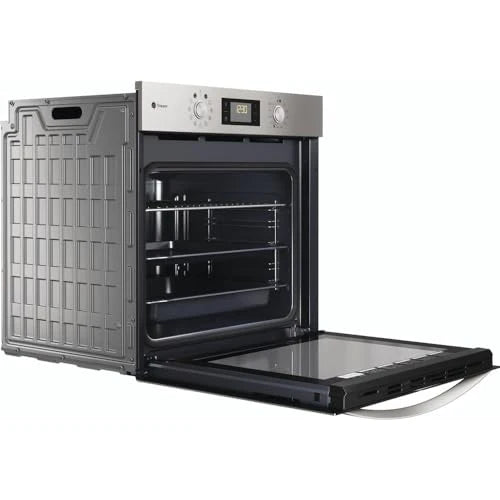 2026 Indesit recessed electric oven: stainless steel colour, self-cleaning IFWS 5844 JH IX : Large appliances